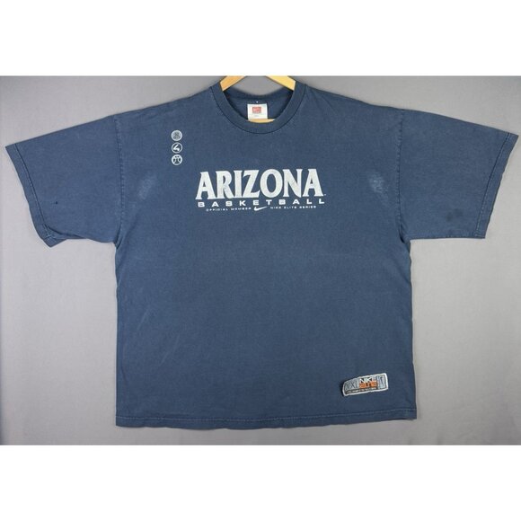 Vintage 90's Nike Swoosh Arizona Basketball Elite Member 2XL Rare Sports NCAA - Picture 1 of 14